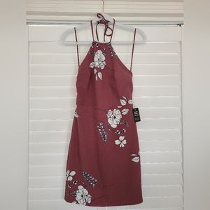 Express Bodycon Halter Dress